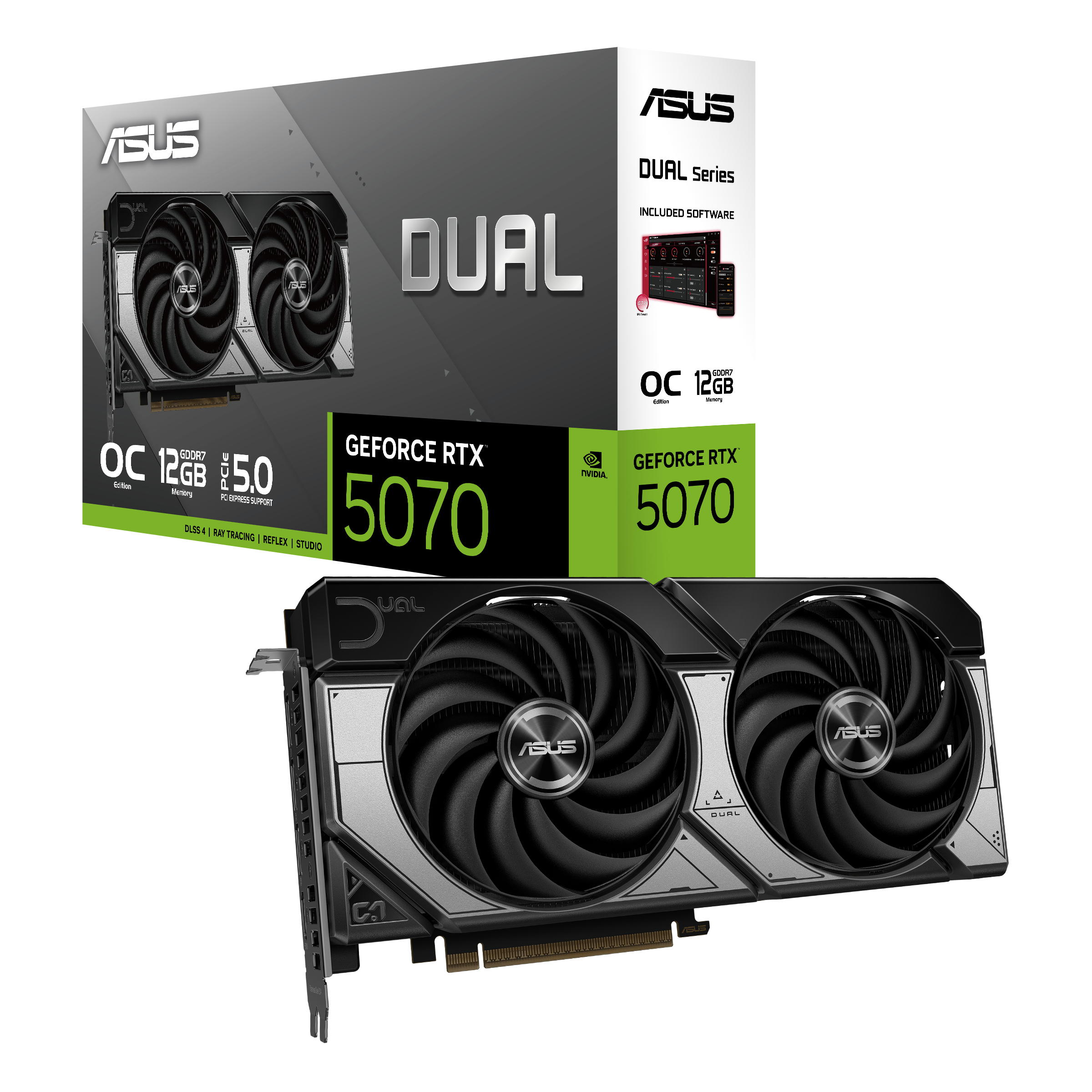 ASUS GeForce RTX 5070 DUAL OC 12GB