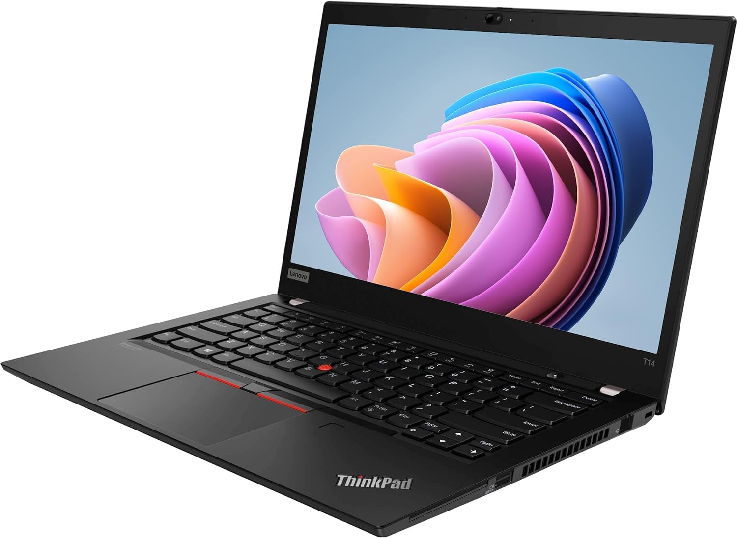 Lenovo Laptop ThinkPad T14 U7-155U 16GB-512GBSSD-14"WUXGA-IPS-DOS-BLK-BKLT-ENG