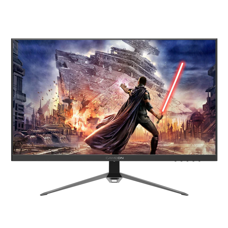 GAMEON GOP27QHD165 27" QHD, 165Hz, 1ms (2560x1440) 2K Flat IPS Gaming Monitor With G-Sync & FreeSync - Black (HDMI 2.1 Console Compatible)