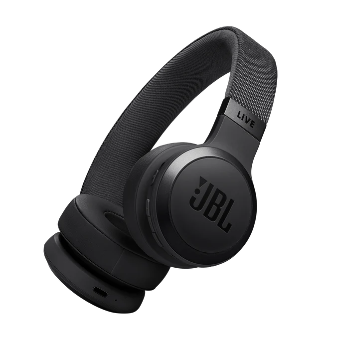 JBL Live 670NC wireless on-ear headphones, black