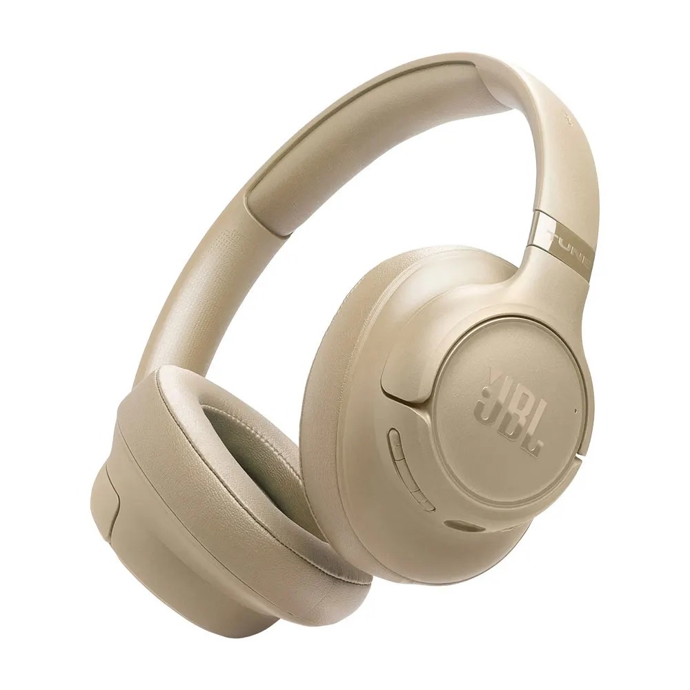 JBL Tune 730BT wireless over-ear headphones, beige