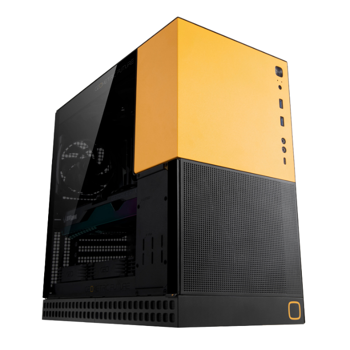 GEOMETRIC FUTURE M4 CALIBURN MID TOWER CASE BLACK GEO-M4-CAL