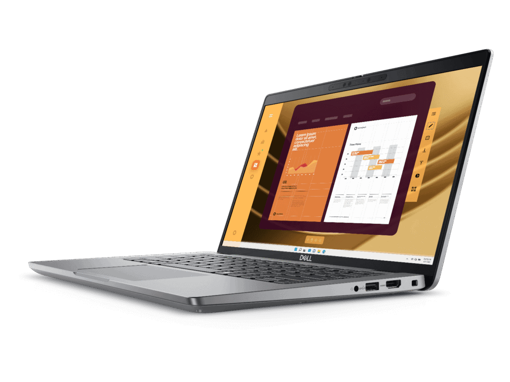 Dell Laptop Latitude 5450 U7-155U 16GB-512GBSSD-14"FHD-IPS-TOUCH-WIN11-Pro-GREY-BACKLIT KB-ENG