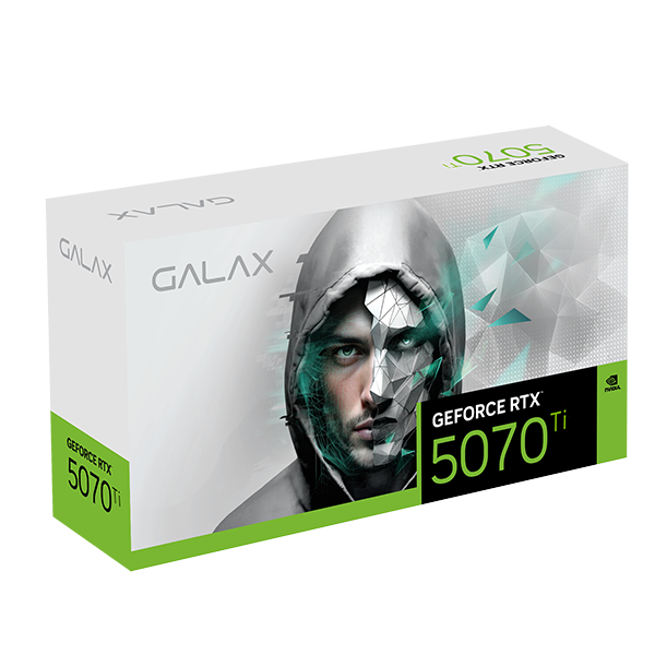 B37S Black GF RTX5070 Ti EX Gamer White PCI-E 16GB / GDDR7 256BIT W/DP/DP/DP/HDMI/Cooling Fan