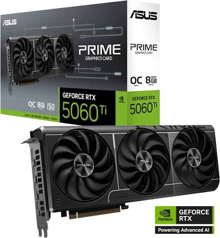 ASUS GeForce RTX 5060 Ti PRIME OC 8GB