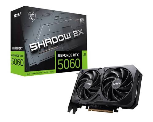 MSI GeForce RTX 5060 SHADOW 2X OC 8GB