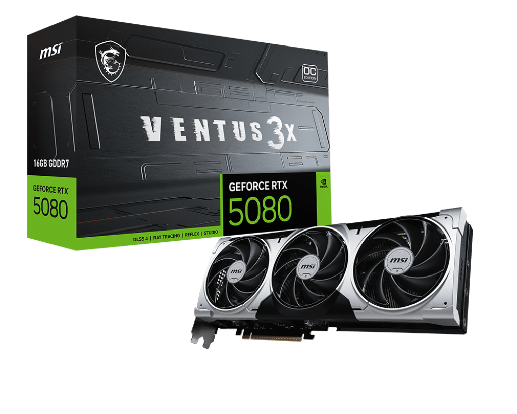 GeForce RTX 5080 16G VENTUS 3X OC