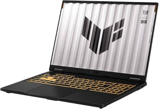 Asus Gaming Laptop TUF F16 FX608JMR-RV030 I7-14650HX 16GB-512GBSSD-RTX5060-8GB-16"WUXGA-165Hz-DOS-GRAY-ENG