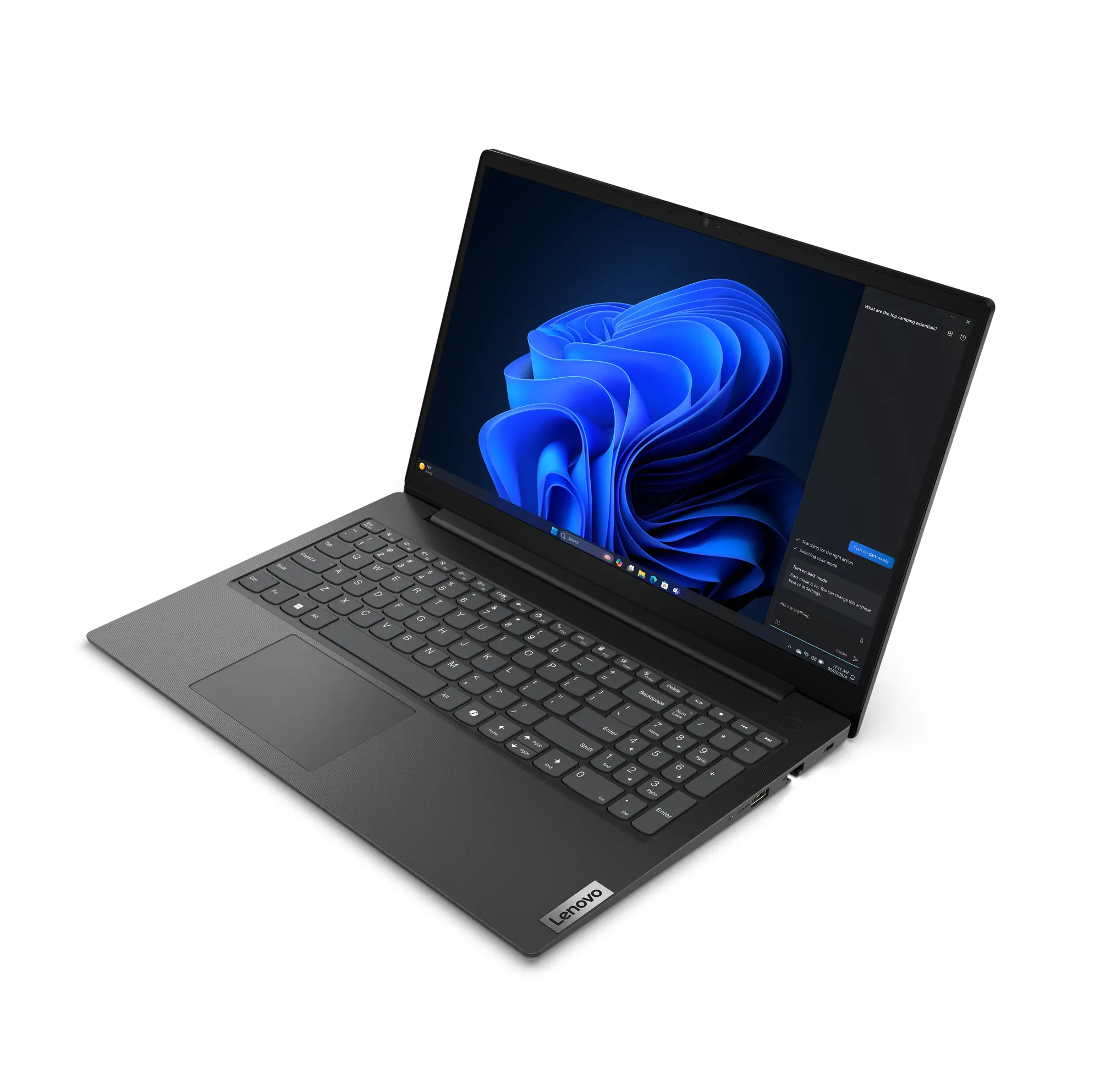 Lenovo V15 G5 IRL Laptop - Intel Core i5-13420H - 8GB Ram - 512GB SSD - Intel Integrated Graphics - 15.6" FHD Display - Non-Backlit English Keyboard - DOS - Black - 1 Year Warranty - Retail Box - New Factory Sealed