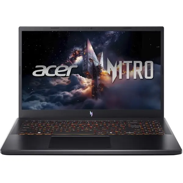 Acer Gaming Laptop Nitro V i9-13900H 16GB-512GBSSD-8GB-RTX-5050-15.6"-165Hz-DOS-BKLIT-ENG