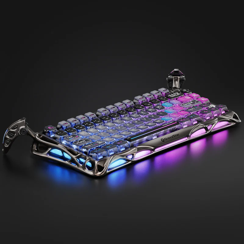 GravaStar Mercury K1 Pro 75% Wireless Mechanical Gaming Keyboard_Special Edition