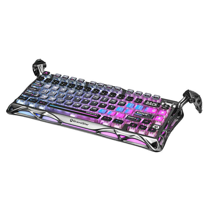 GravaStar Mercury K1 Pro 75% Wireless Mechanical Gaming Keyboard_Special Edition (Arabic Version)