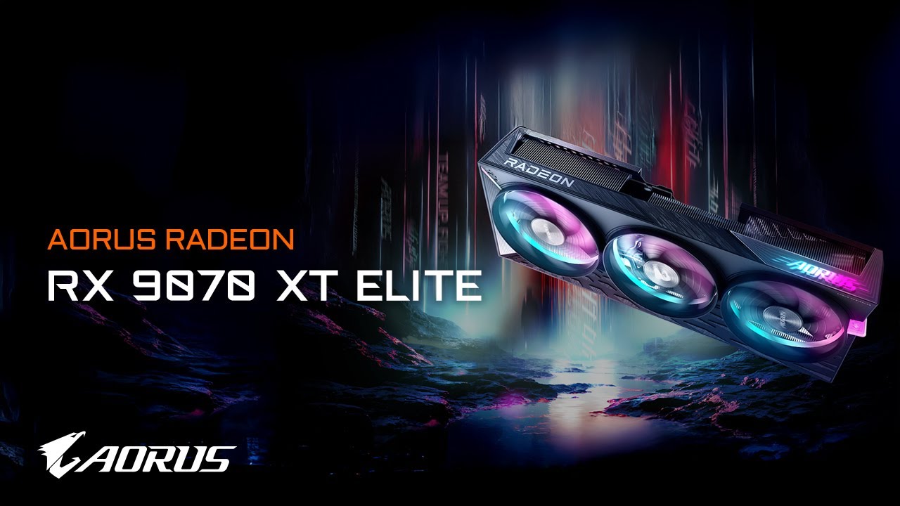 GIGABYTE - AORUS - Radeon RX 9070 XT - Elite - 16GB