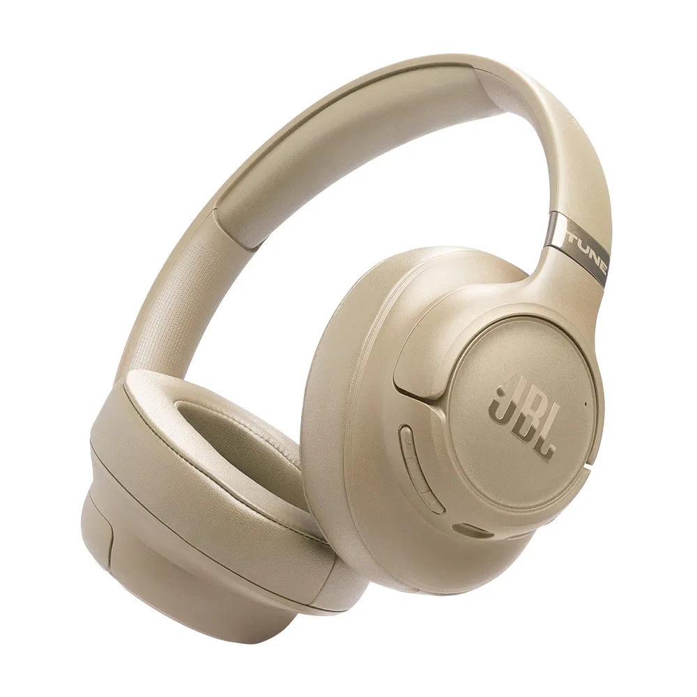 JBL Tune 780NC wireless on-ear noise cancelling, beige