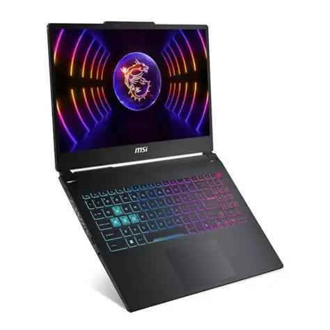 MSI Gaming Laptop Cyborg 15 I7-13620H-16GB-512GBSSD-8GB-RTX5060-15.6"FHD-144Hz-DOS-BLK-ENG