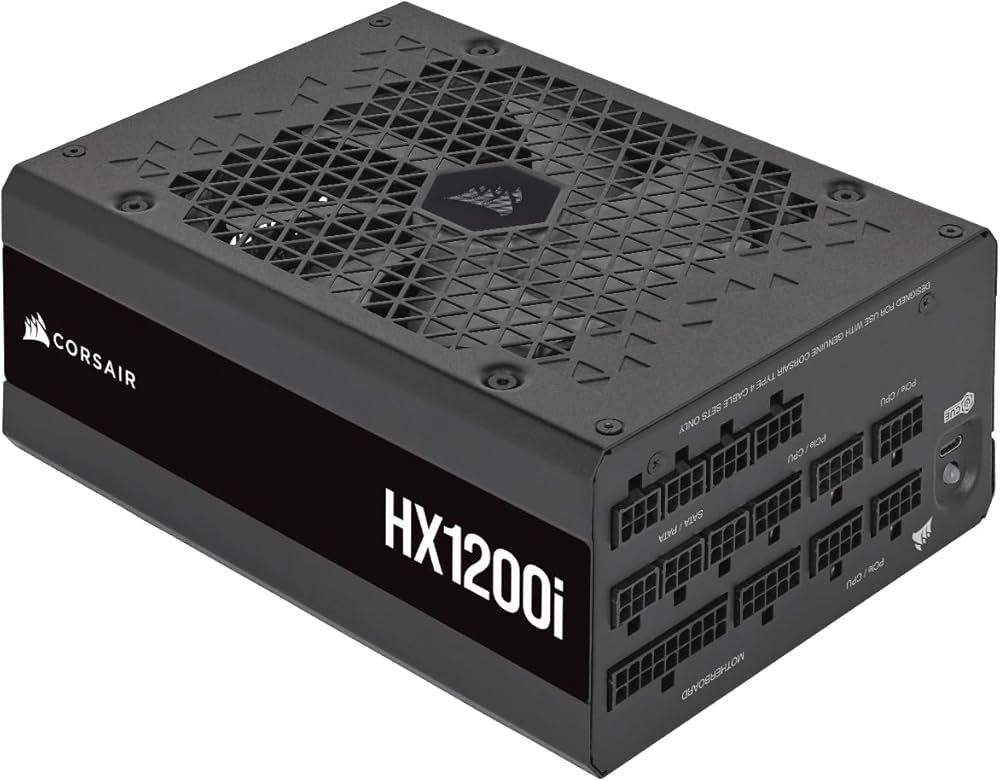 CORSAIR HX1200I 80 PLUS PLATINUM GEN5 BLACK ATX 3.1