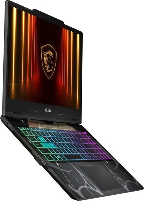 MSI Cyborg A15 AI B2HWFKG Gaming - AMD Ryzen 9 270 - 16Gb Ram - 1TB SSD - Nvidia Geforce RTX 5060 8Gb Graphics - 15.6" FHD 144Hz Display - English RGB Keyboard - Windows11 Home - Odyssey Gray - 1 Year Warranty Retail Box New Factory Sealed