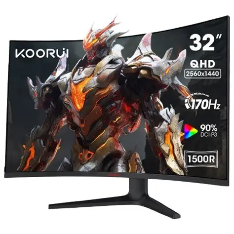 KOORUI G3221SC / 32� / CURVED / VA / 2K QHD / 170HZ / HDR10 / GAMING MONITOR