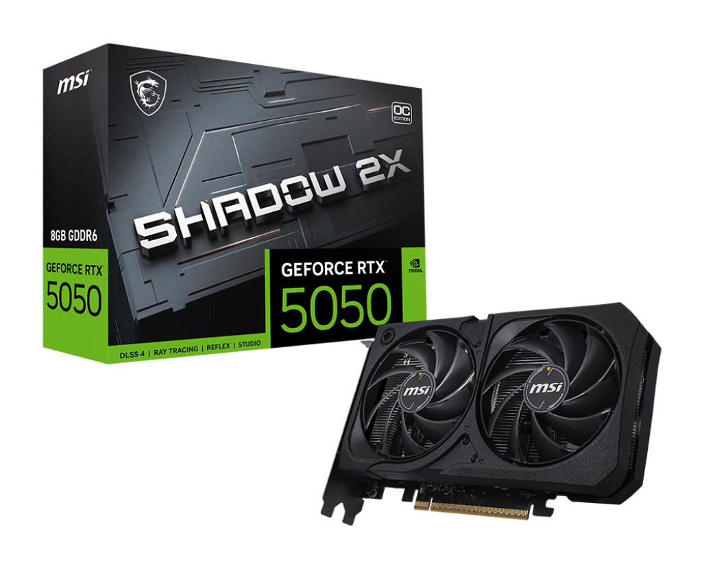 MSI RTX 5050 8G SHADOW 2X OC 912-V538-008