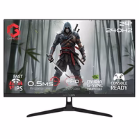 GAMEON GOESP24240IPS Esports Series 24" FHD, 240Hz, MPRT 0.5ms, HDMI 2.1, Fast IPS Gaming Monitor (Supports PS5) - Black