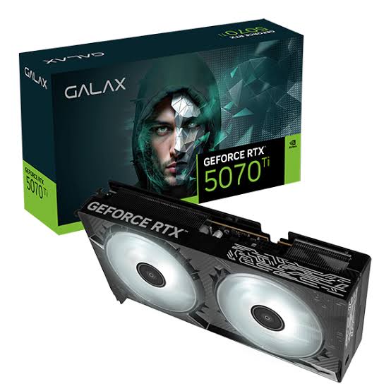 B37S Black GF RTX5070 Ti 1-Click OC 2X PCI-E 16GB / GDDR7 256BIT W/DP/DP/DP/HDMI/Cooling Fan