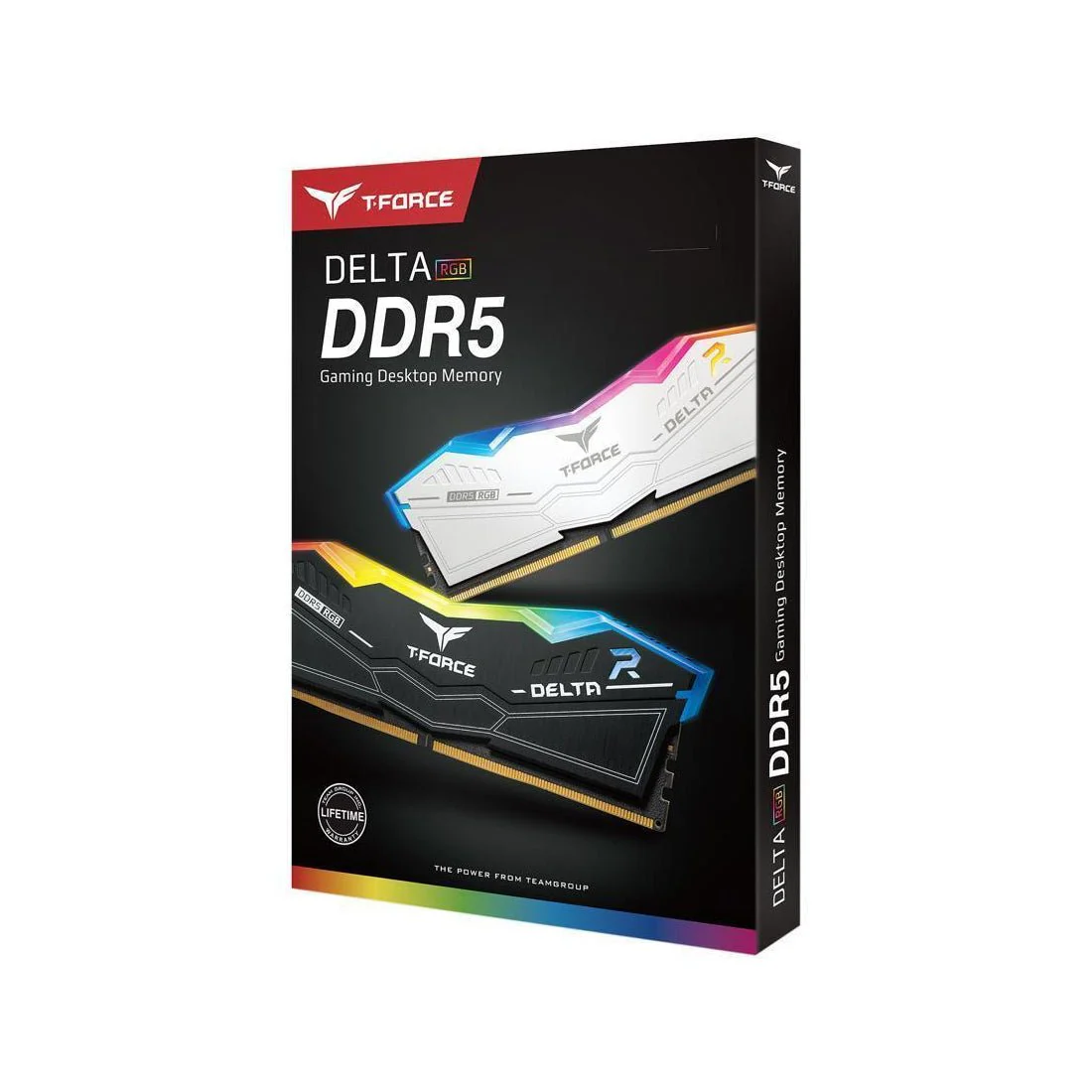 RAM T-FORCE DELTA RGB 64GB 2X32 6000MHZ DDR5 BLACK