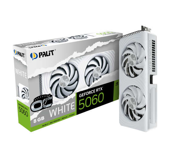 Palit GeForce RTX 5060 DUAL OC White 8GB