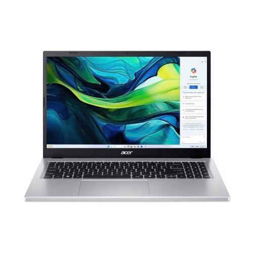 Acer Aspire Go 15 Laptop - AMD Ryzen 7-7730U - 16Gb Ram DDR4 - 512Gb SSD - AMD Radeon Graphics - 15.6" FHD Display - Windows11 Home - English Keyboard - Pure Silver - 1 Year Warranty Retail Box New Factory Sealed