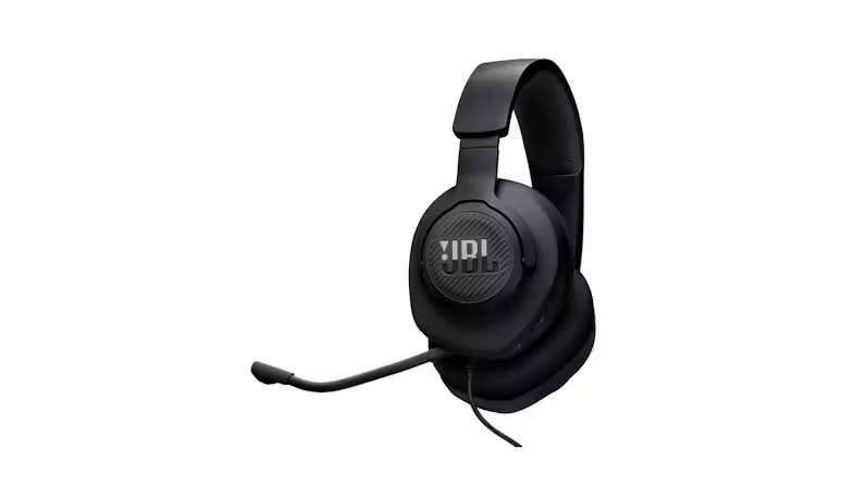 JBL Quantum 100M2 wired over-ear gaming, black