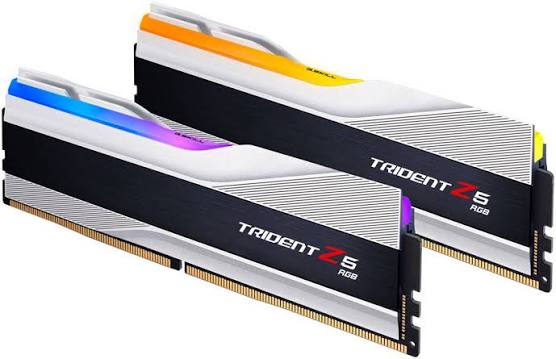 RAM GSKILL TRIDENTZ Z5 32GB 2X16 6400MHZ RGB XMP DDR5 SILVER TZ5RS