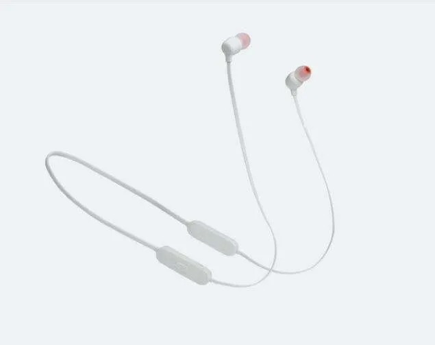 JBL Tune 125BT white wireless in-ear headphones