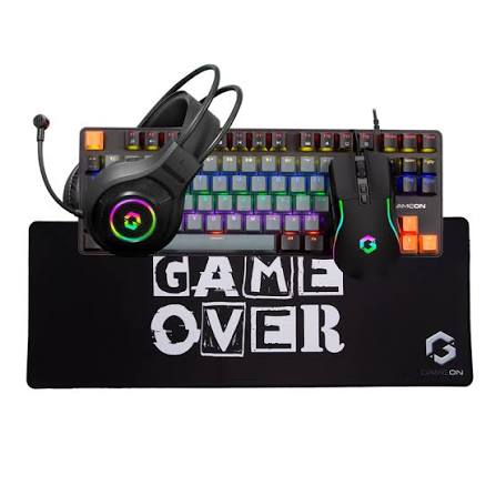 GAMEON VIPER XI All-In-One Gaming Bundle (Mechanical Keyboard, Headset, Mouse & Mousepad)