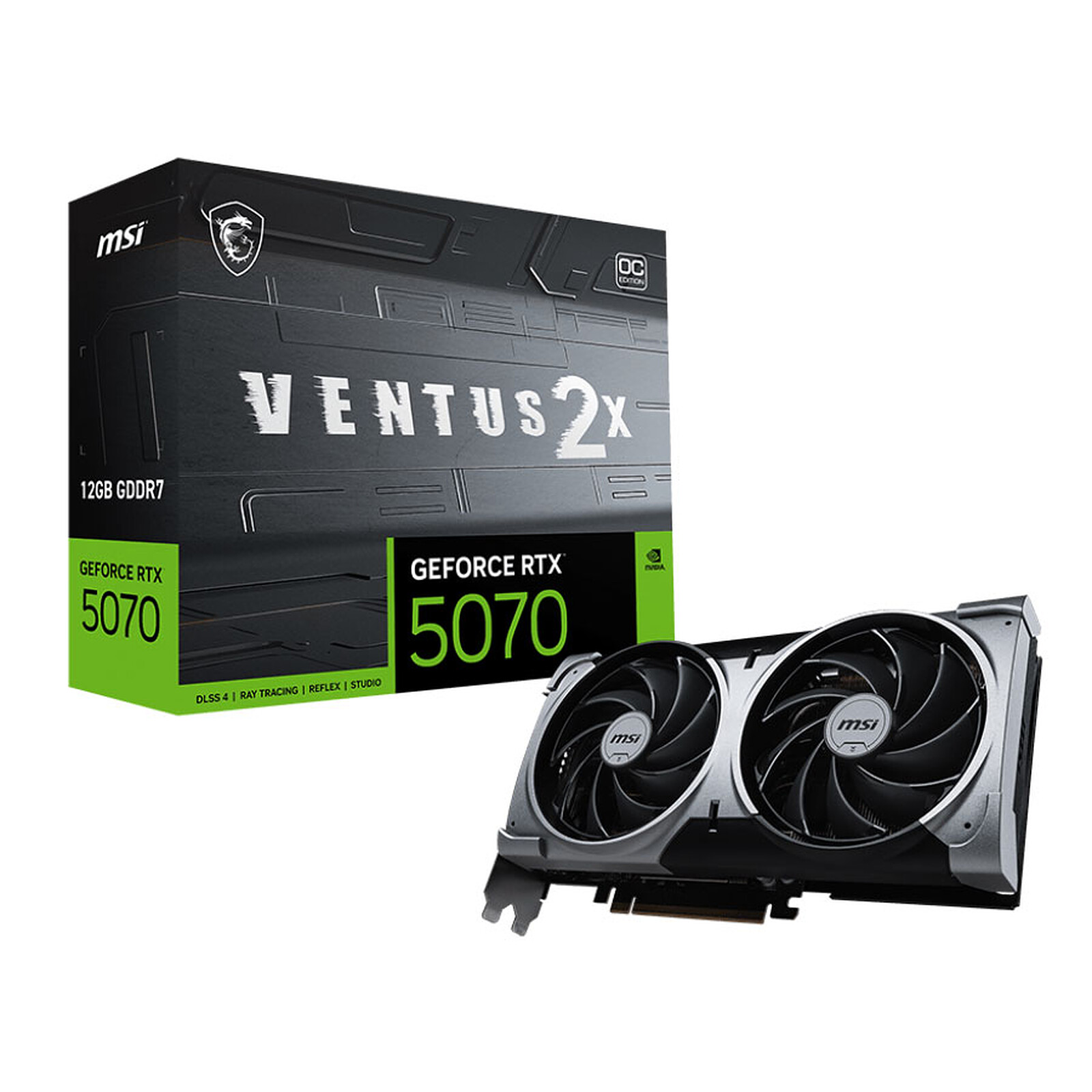 GeForce RTX 5070 12G VENTUS 2X OC