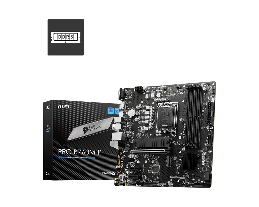 MB MSI B760M-P PRO DDR5