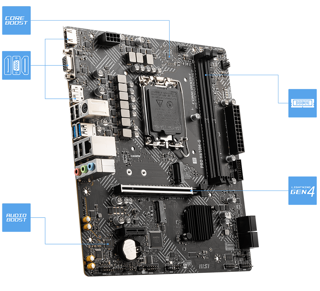 PRO H610M-G