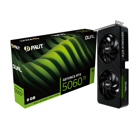 Palit GeForce RTX 5060 Ti DUAL 8GB