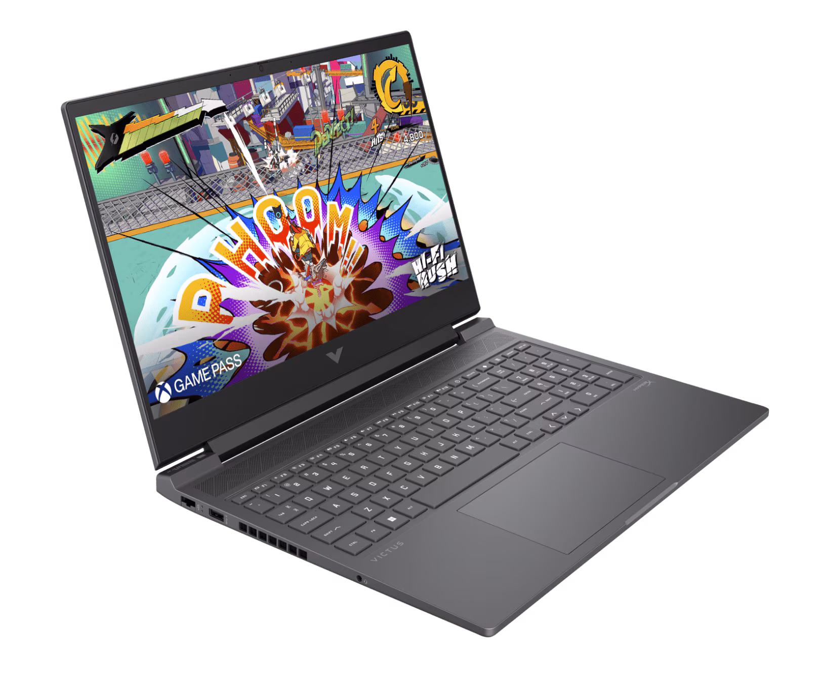 HP Victus 15-fa2013dx Gaming Laptop - Intel Core i5-13420H - 8GB RAM - 512GB SSD - Nvidia GeForce RTX 3050 6GB Graphics - 15.6" FHD 144Hz Display - English Keyboard - Windows 11 Home - Mica Silver - 1 Year Warranty - Retail Box - New Factory Sealed