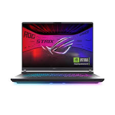 Asus Gaming Laptop ROG Strix G16 G615LM-RV136 U7-255HX 16GB-512BSSD-RTX5060-8GB-16"WUXGA-165Hz-DOS-GRAY-ENG