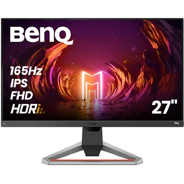 BenQ LED Gaming Monitor MOBIUZ EX2710S 27" IPS 165Hz, 1MS, HDRi E-page Viewer, Speakers HDMI,Black Equalizer