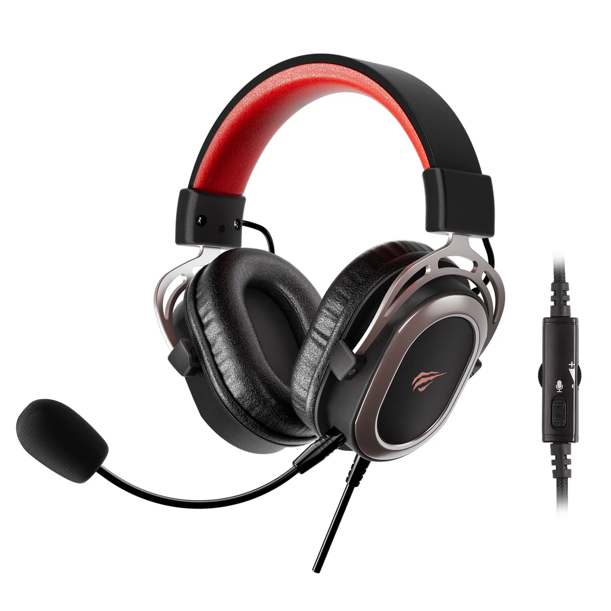 Gaming series-Gaming headphone black+ochre+red