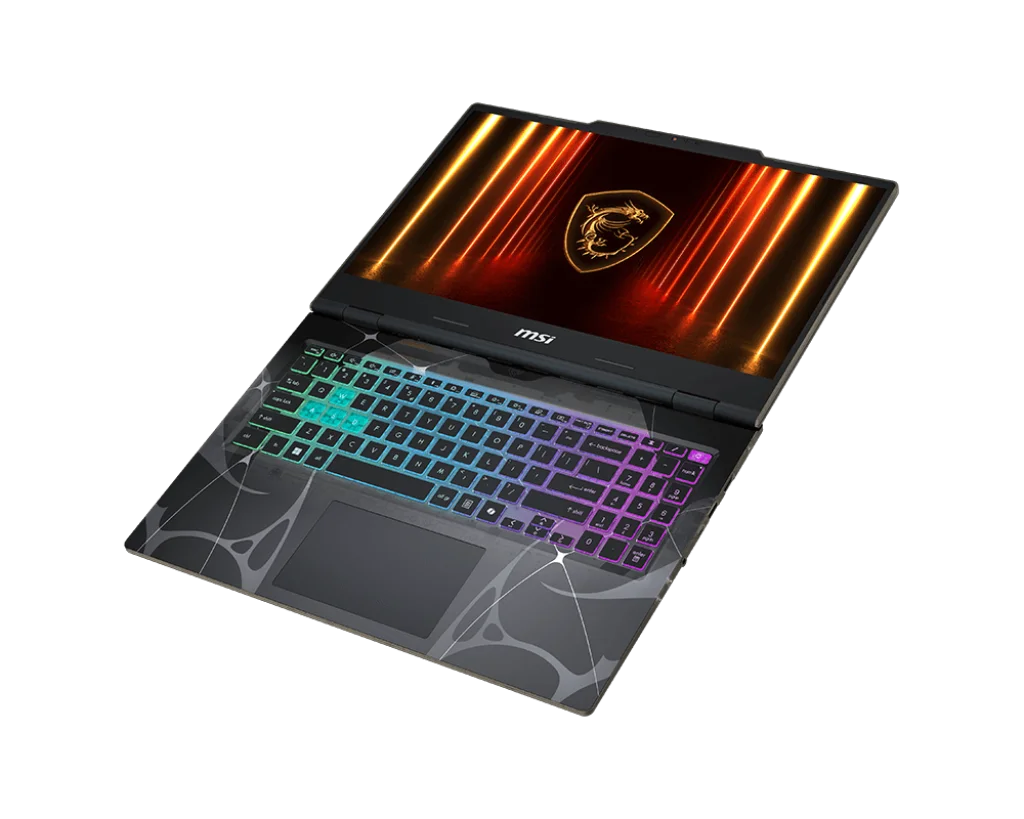 MSI Cyborg 15 B13WFKG-492XAE Cori7-13620H 16GB 512GB SSD 15.6" FHD 144Hz DOS RTX 5060 8GB Black RGB Eng-KB