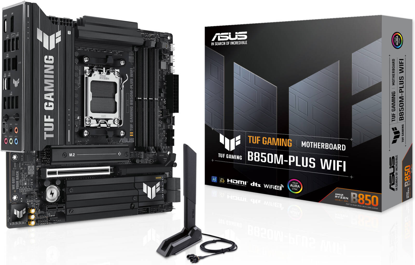 ASUS TUF GAMING B850M PLUS WIFI