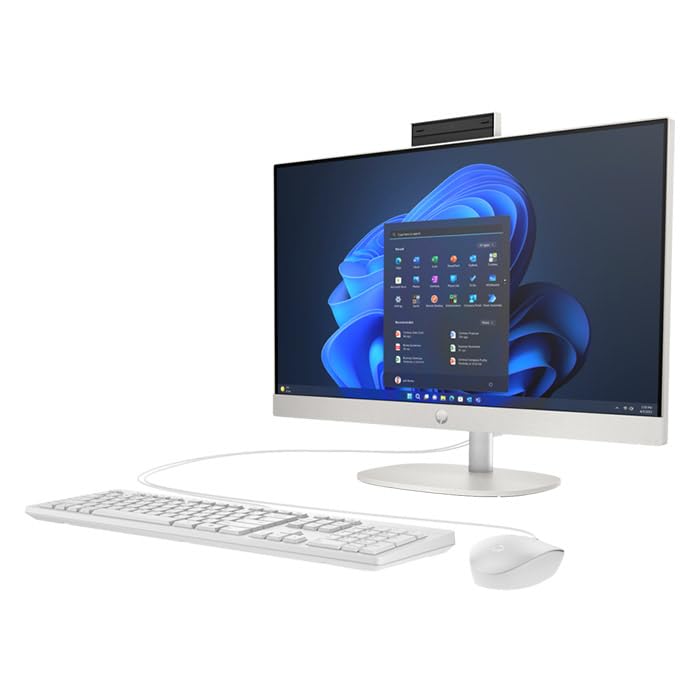 HP AIO ProOne 240 G10 I7-1355U-16GB-512GBSSD-23.8"FHD-WHITE-DOS-ENG