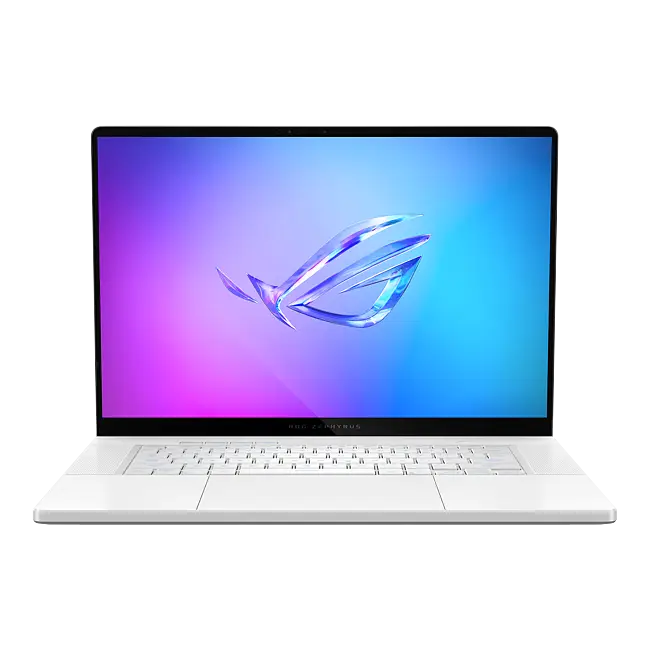 Asus Gaming Laptop ROG Zephyrus G16 GU605CX-QR145 U9-285H 64GB-2TBSSD-RTX5090-24GB-16"WQXGA-240Hz-DOS-WHITE-ENG-W-BAG