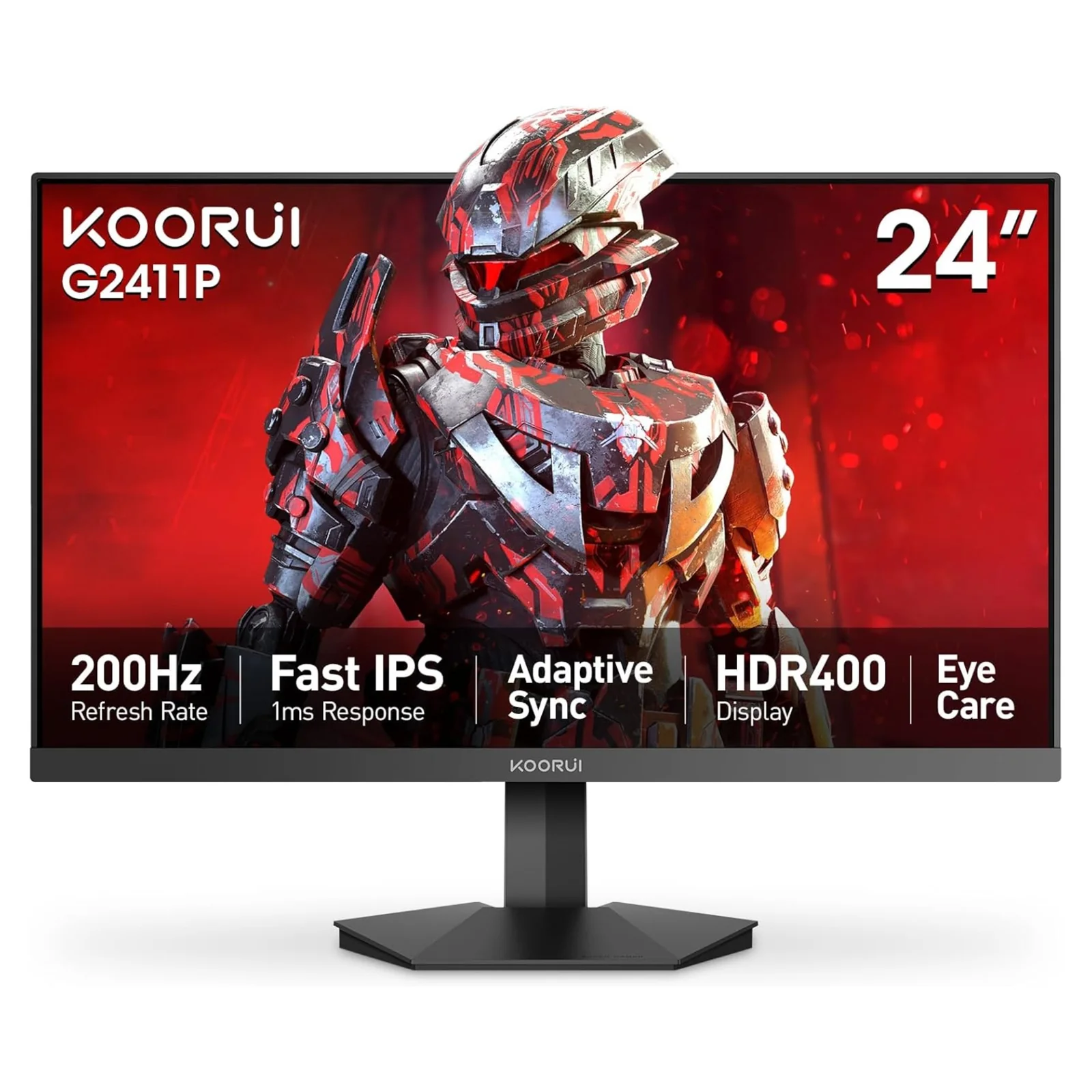 KOORUI G2411P / 24 / IPS / FHD / 200HZ / GAMING MONITOR