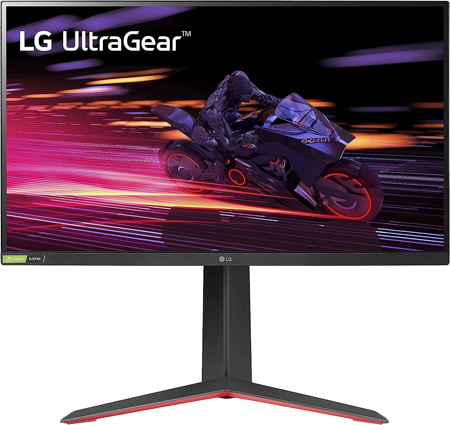 LG - 27GP750-B UltraGear 27'' Full HD LED Gaming Monitor, 240Hz Refresh Rate, IPS 1ms GtG, 16 9 Aspect Ratio, Nvidia G-Sync Compatible, HDR10 & sRGB 99%, AMD FreeSync Technology | 27GP750-B