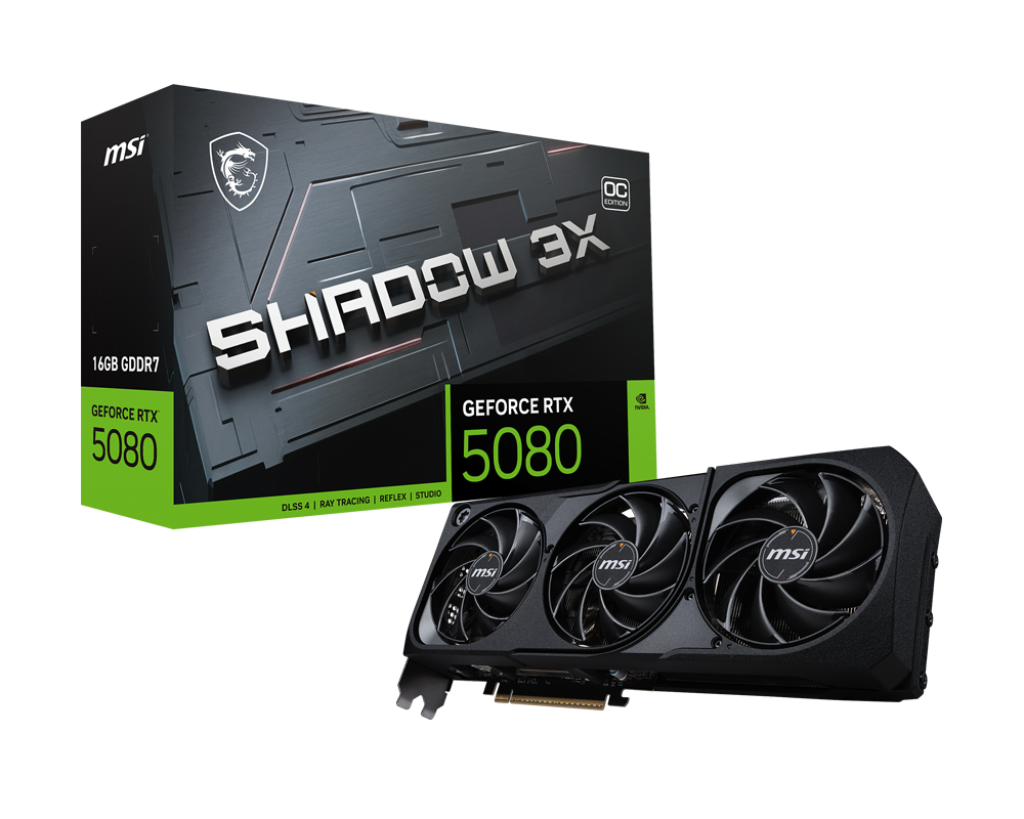 GeForce RTX 5080 16G SHADOW 3X OC