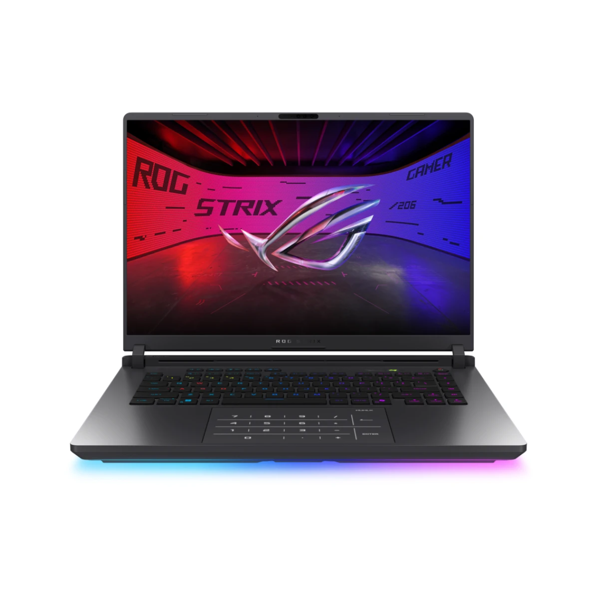 Asus Gaming Laptop ROG Strix G16 G615LM-RV175 U7-255HX 16GB-1TBSSD-RTX5060-8GB-16"WUXGA-165Hz-DOS-GREEN-ENG