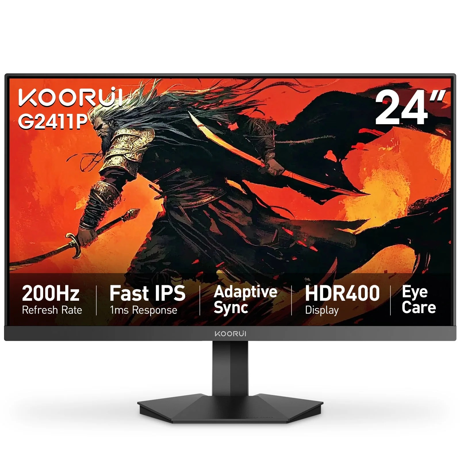 KOORUI G2721E / 27 / IPS / 2K QHD / 320HZ / HEIGHT ADJUST / HDR400 / GAMING MONITOR