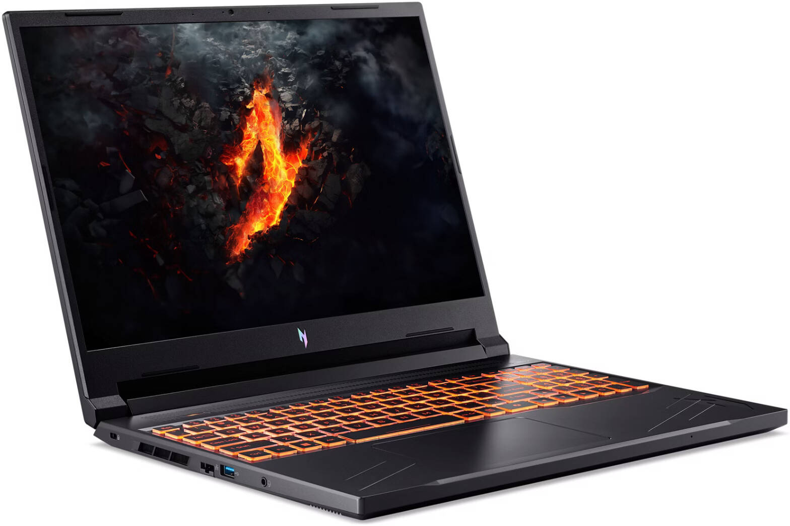 Acer Gaming Laptop Nitro V-16 I7-14650HX 16GB-512GB-6GB-RTX-4050-16"WUXGA-165Hz-DOS-BLK-ENG